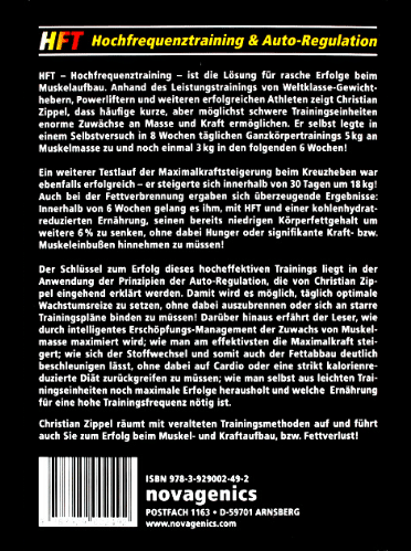 HFT - Hochfrequenztraining & Auto-Regulation von Dr. Christian Zippel | AMOR FATI