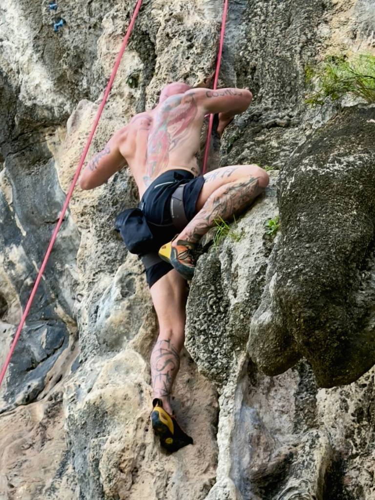 Sascha Climbing Railay Beach | AMOR FATI