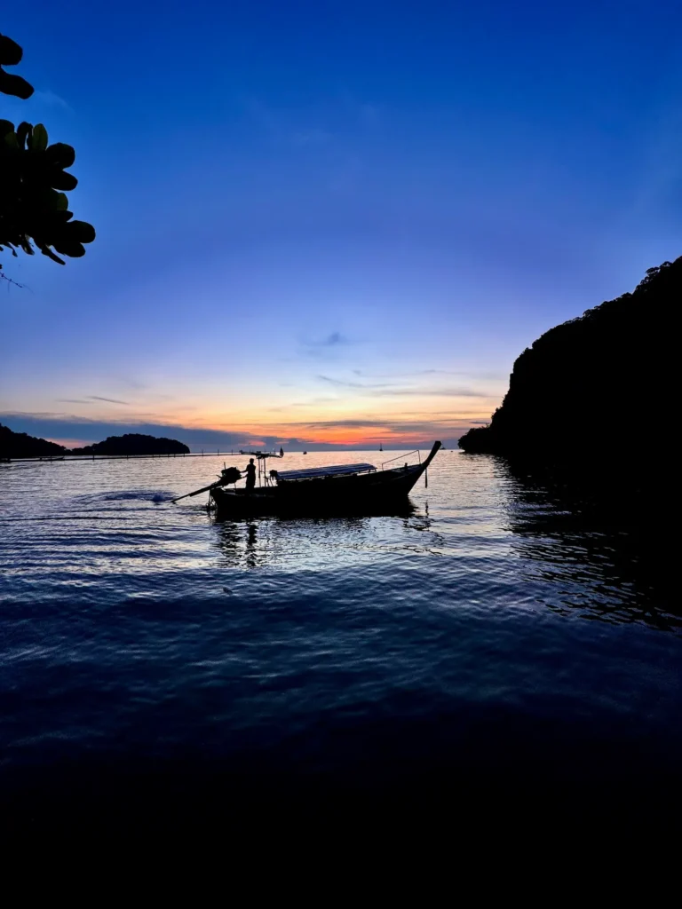 Sonnenaufgang, East Railay, Krabi, Thailand
